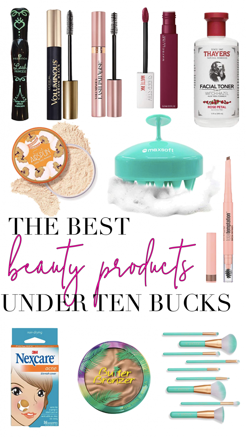 best beauty products under $10